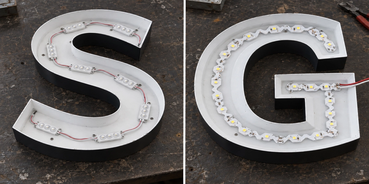 led-modules-vs-led-strips-sign-lighting led-modules-vs-led-strips-sign-lighting