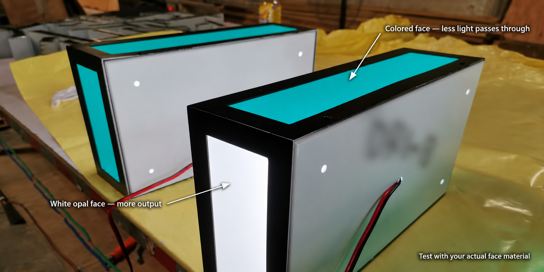 LED Module Spacing Guide LED Module Spacing Guide