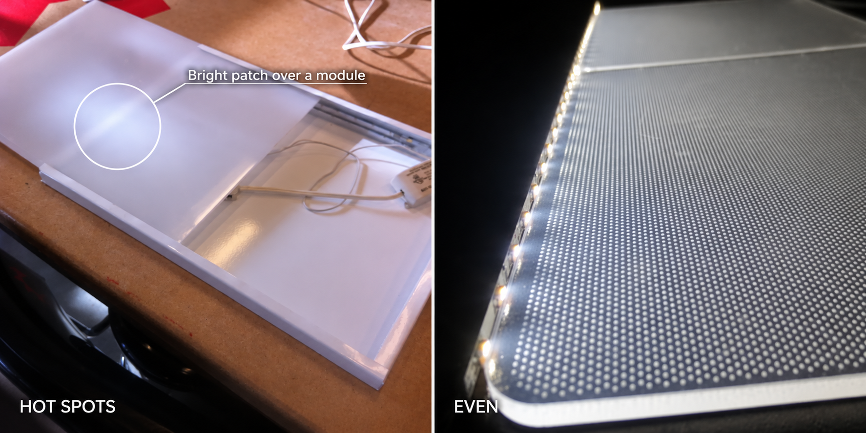 LED Module Spacing Guide LED Module Spacing Guide