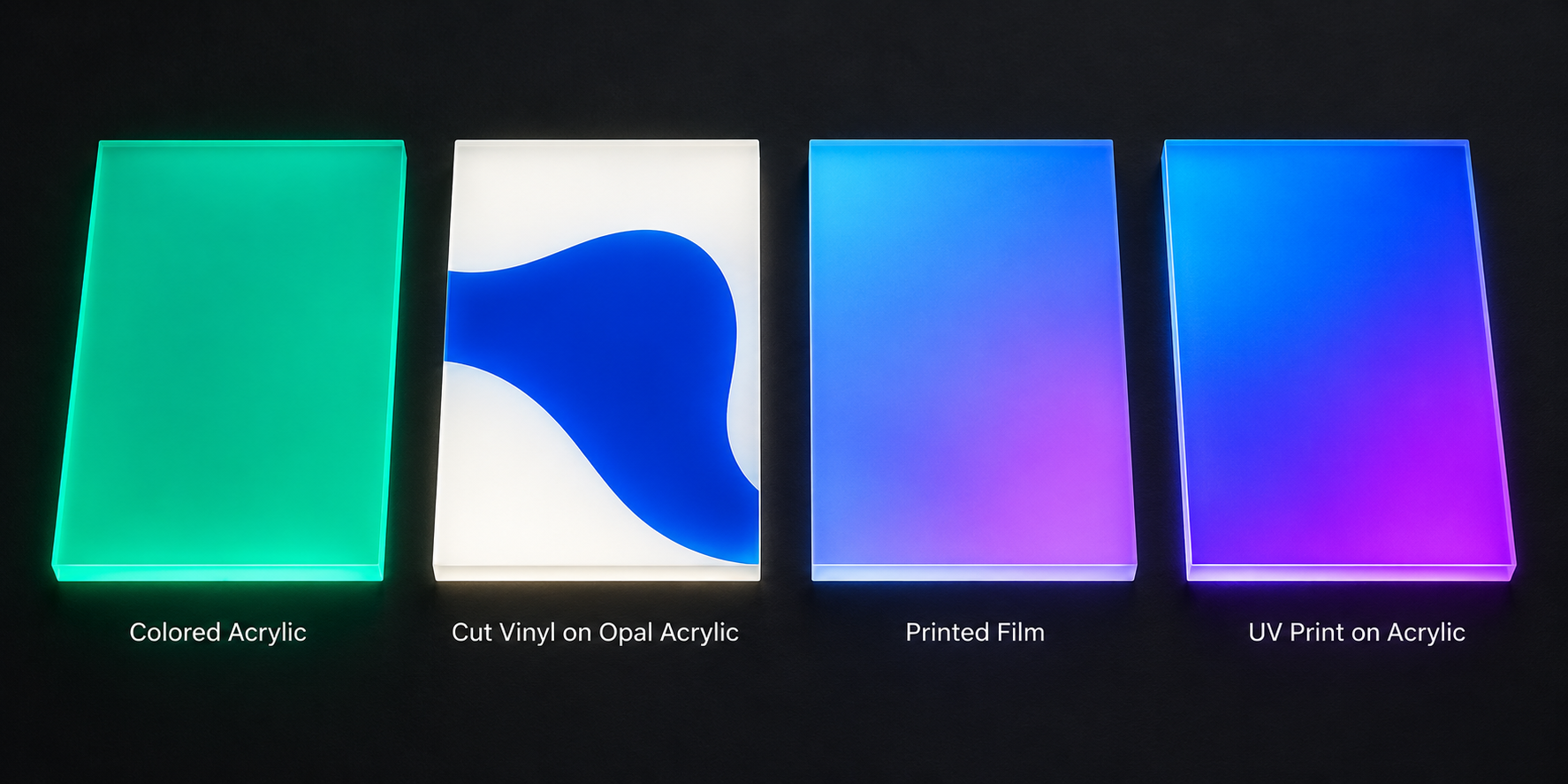 How Are Colors and Gradients Created on Face-Lit Signs? How Are Colors and Gradients Created on Face-Lit Signs?